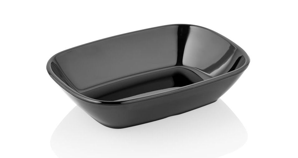 FORMEL KARE KAYIK SİYAH 12 CM