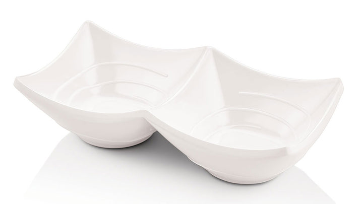FORMEL 2 GÖZLÜ SOSLUK 16X8CM-H:4CM BEYAZ