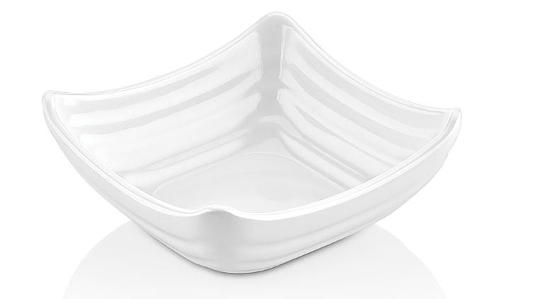 FORMEL KARE SOSLUK 11X11CM-H.3,5CM BEYAZ