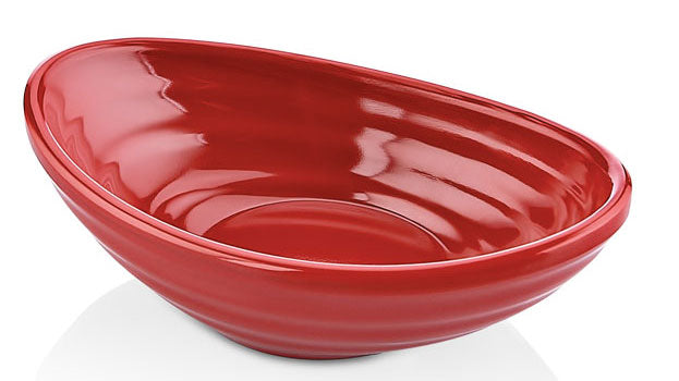 FORMEL OVAL SOSLUK 10,5X6,2CM-H:3,3CM KIRMIZI