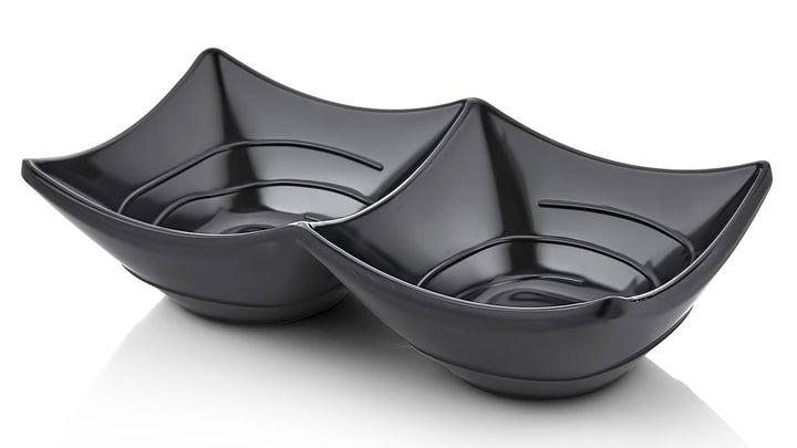FORMEL 2 GÖZLÜ SOSLUK 16X8CM-H:4CM SİYAH