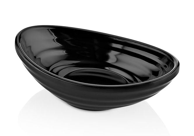 FORMEL OVAL SOSLUK 10,5X6,2CM-H:3,3CM SİYAH