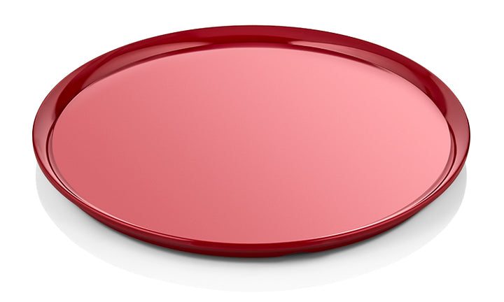 ATL SUNUM YUVARLAK TEPSİ KIRMIZI 33 CM-H.2 CM