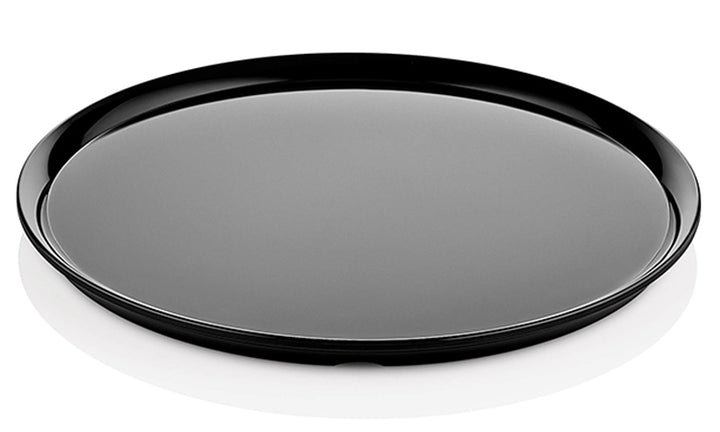 ATL SUNUM YUVARLAK TEPSİ SİYAH 33 CM-H.2 CM