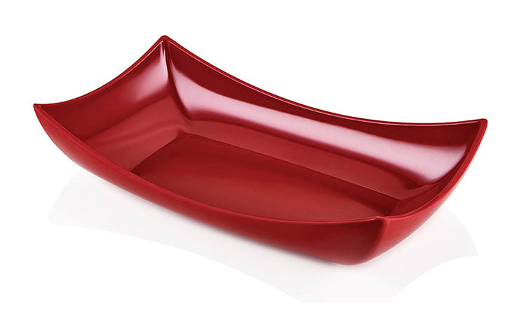 ATL TEŞHİR KAYIK TABAK KIRMIZI 47*26 CM-H:11CM