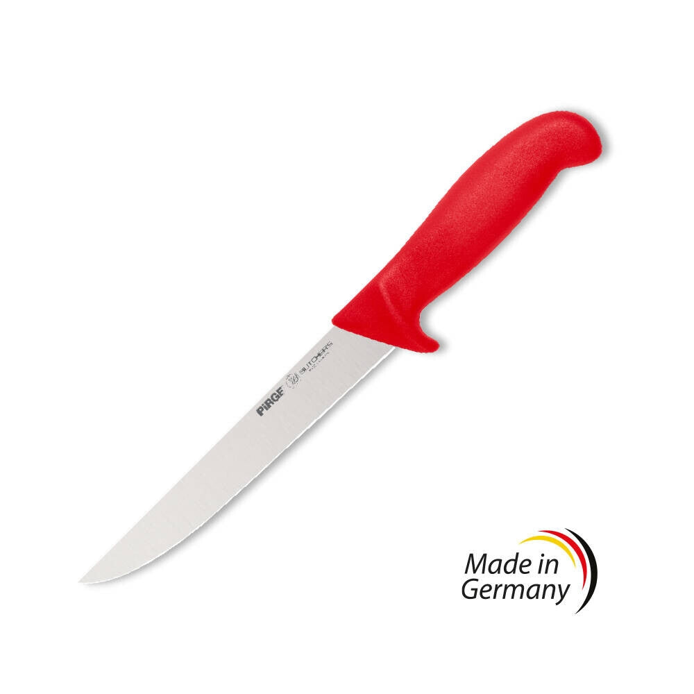 PRG MIG BUTCHER-S SIYIRMA BIÇAĞI DÜZ 15 CM KIRMIZI