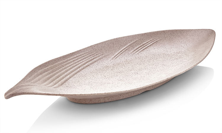 ATL YAPRAK KAYIK KREM GRANİT 28X12 CM