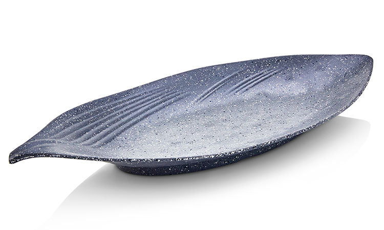 ATL YAPRAK KAYIK GRİ TAŞ 37,5X16 CM