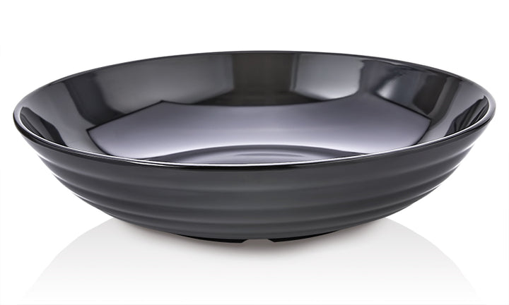 ATL YUVARLAK SUNUM KASE SİYAH 33,5CM H.8CM